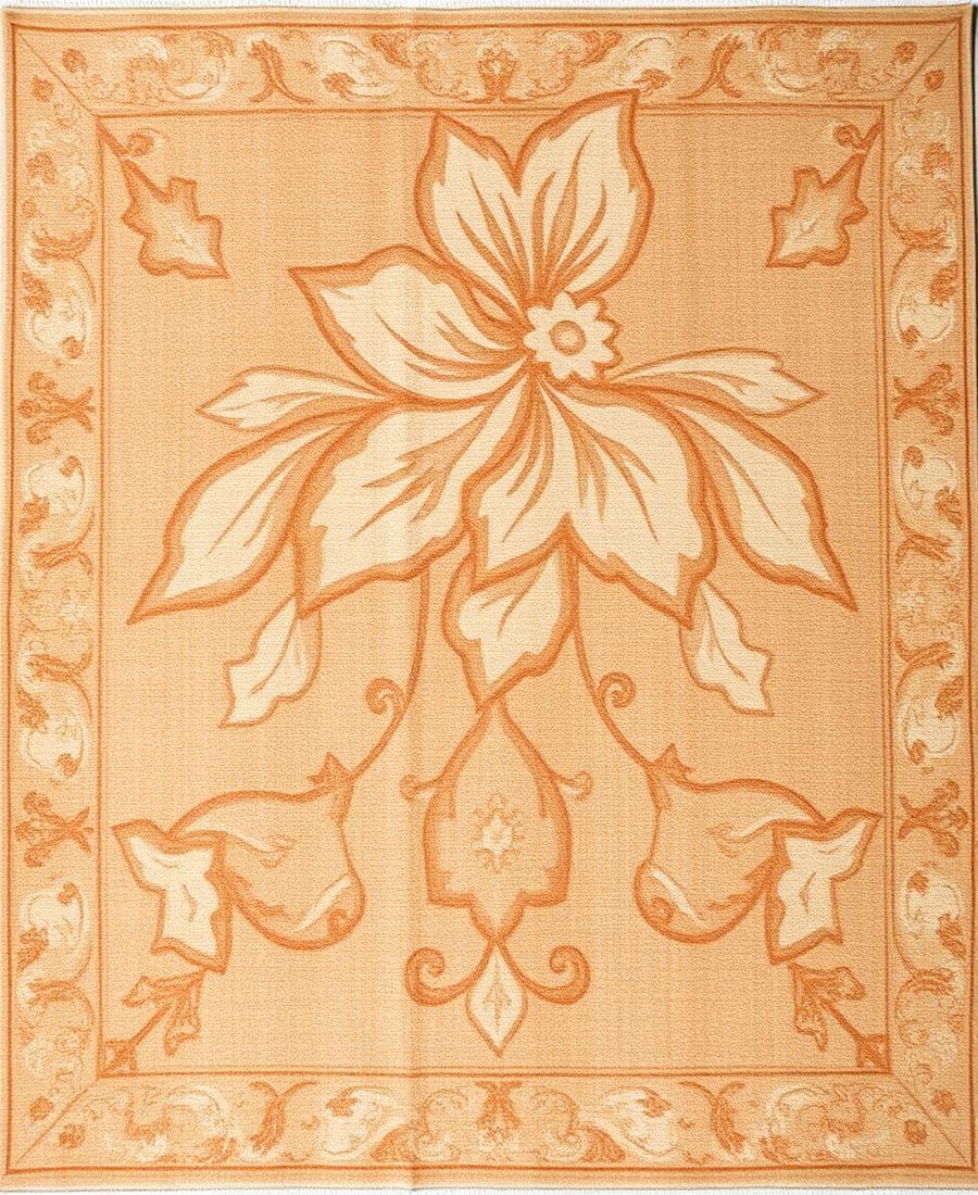 Oushaks rug woven by Ramesh Carpet Company
